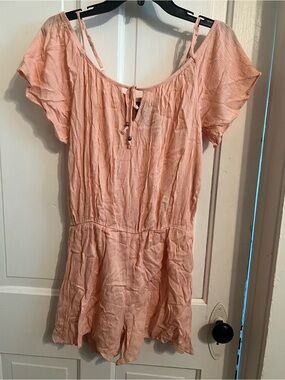 Light weight peachy romper
